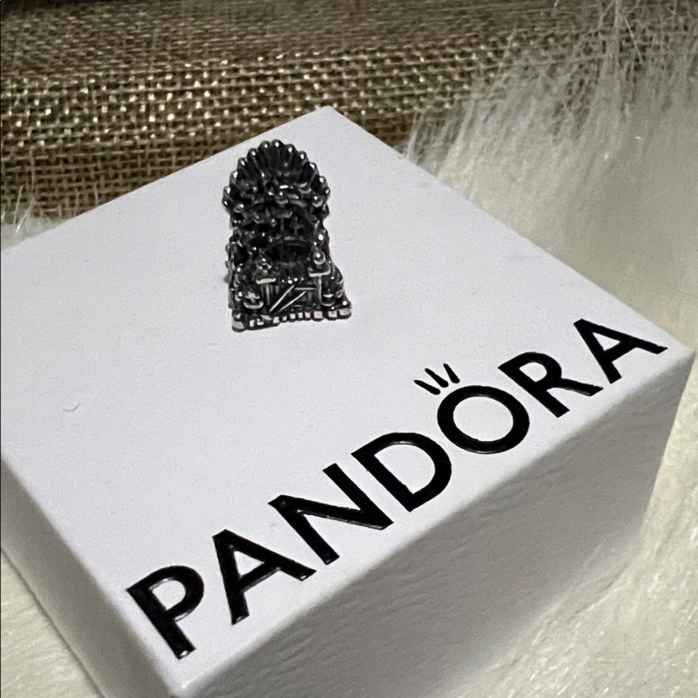 Pandora Intricate Silver Charm